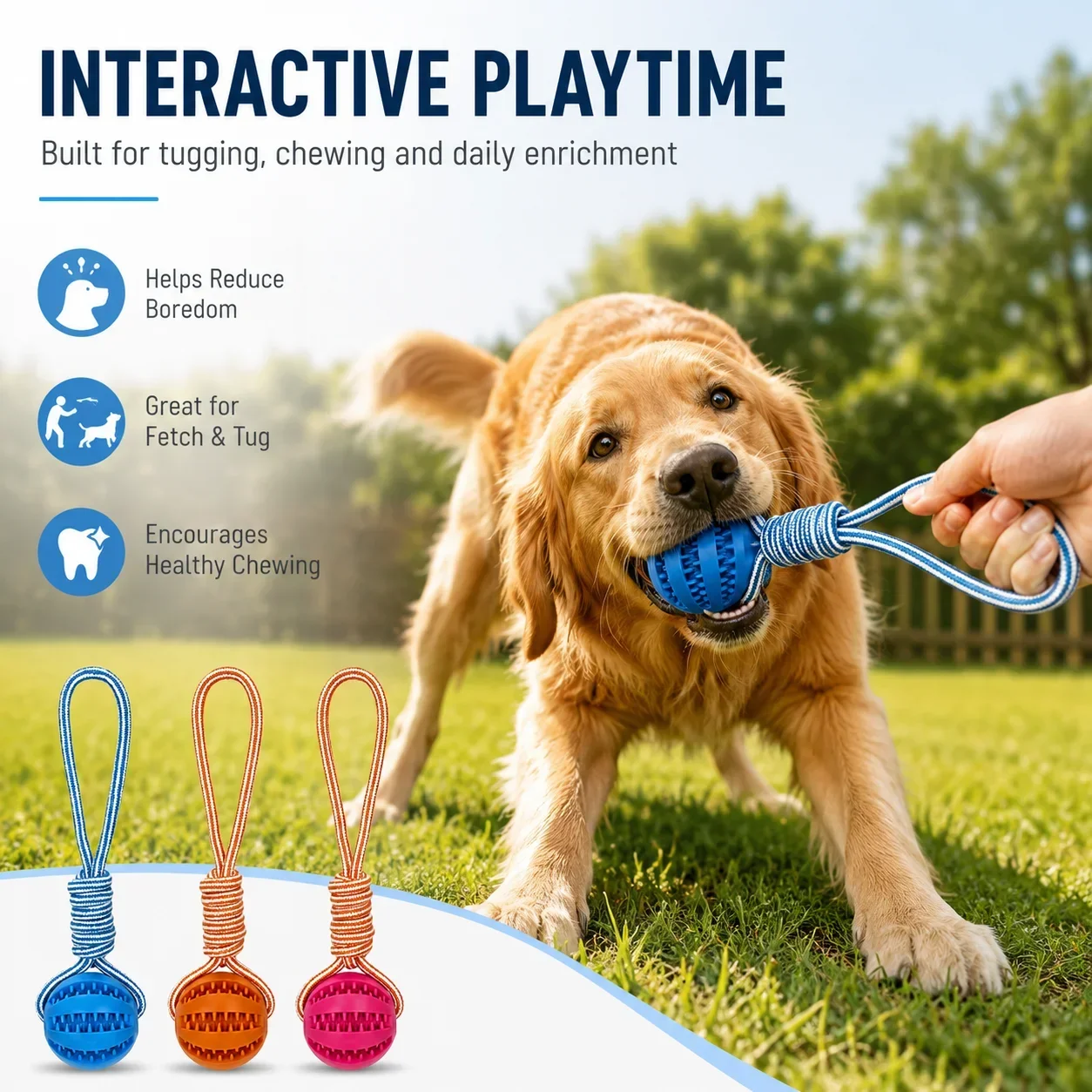 Rubber Treat Dispensing Dog Toy - 漏れやすいゴム製犬用ボールおもちゃ、歯磨き用インタラクティブおやつ配布ボール、大型犬・小型犬向け耐噛み性
