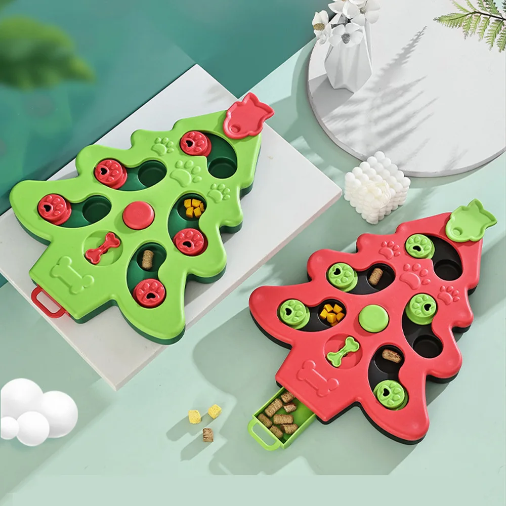 子犬 IQ フードディスペンサーゆっくり食べるノンスリップボ - Dog Puzzle Feeder Toy のレビューと価格