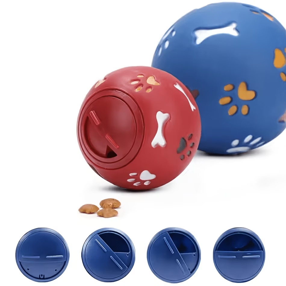 犬と猫用のおやつ供給ボール 耐久性のあるインタラクティブなス - Dog Puzzle Feeder Toy のレビューと価格