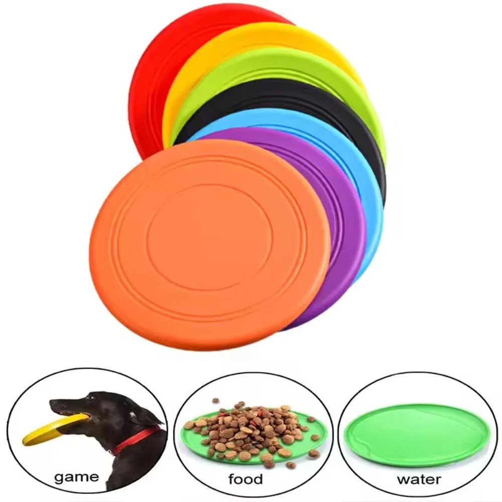 犬用フライングディスク TPRペットおもちゃ インタラクティ - Flying Disc Dog Training Toy のレビューと価格