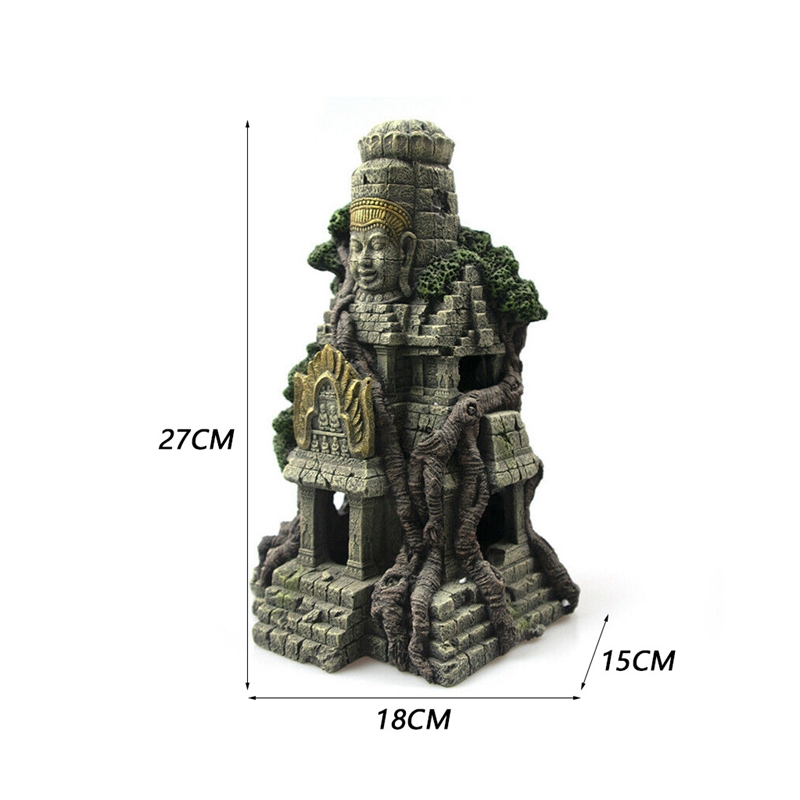 ホームアクアリウムオーナメント古代石仏樹脂製置物アクアリウム - Aquarium のレビューと価格