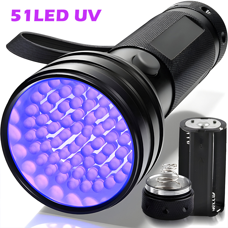 9/12/21/51 LED プロテイブル UV 懐中電灯  - Pet Beds のレビューと価格