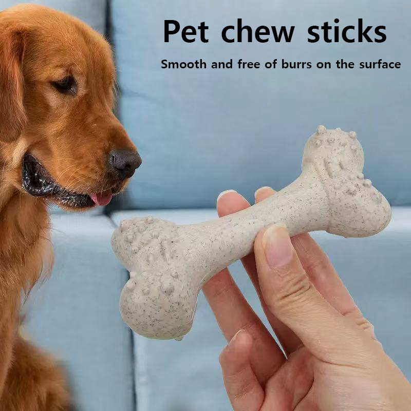 12cmのペット用おもちゃ。犬の歯のケアに。歯を研磨するため - Teeth Cleaning Dog Chew Bone のレビューと価格