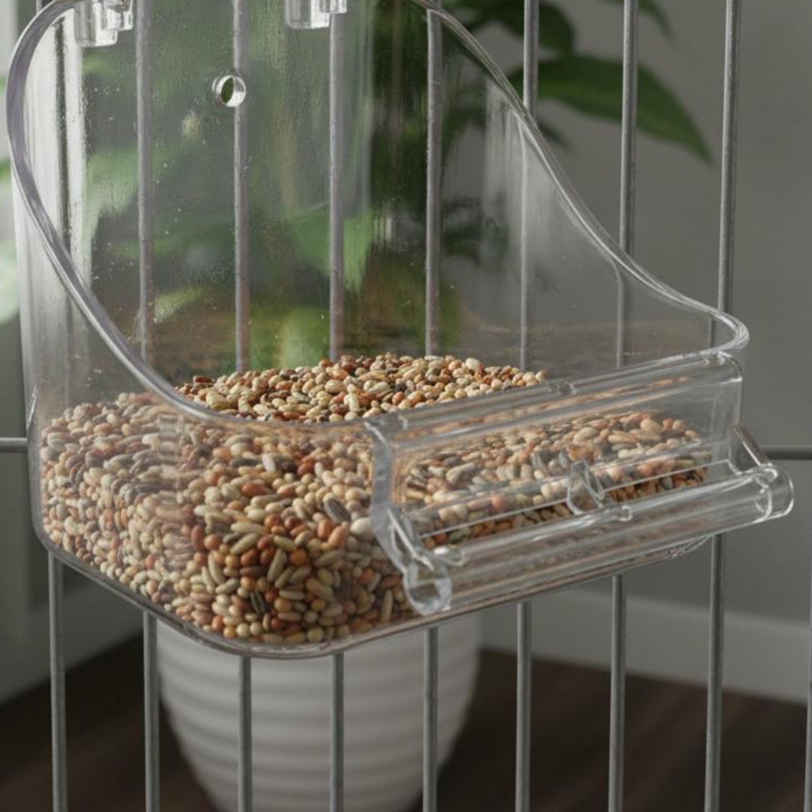鳥用フードボウル 取り外し可能なエンクロージャー付き フード - Pet Feeders のレビューと価格