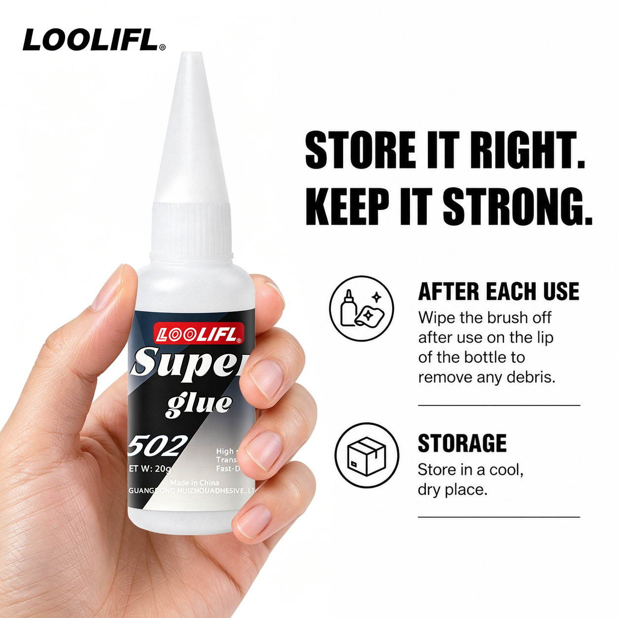 Loolifl-502-20Ml インスタント透明シアノアク - Aquarium のレビューと価格