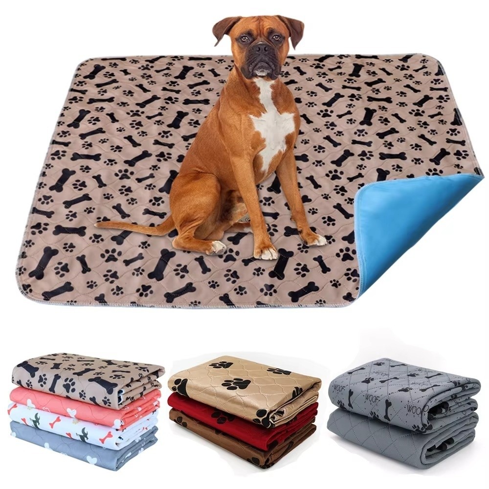 耐久性のある防水子犬用おしっこパッド、速乾性、再利用可能なペ - Pet Beds のレビューと価格