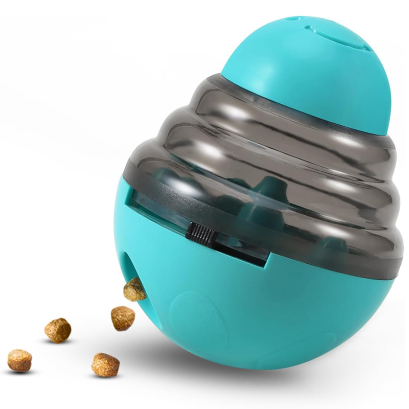 犬インタラクティブフードディスペンサーおもちゃ小型犬猫ペット - Dog Puzzle Feeder Toy のレビューと価格