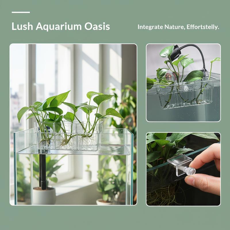 水耕栽培用植物バスケット 食品グレード 水生植物ホルダー 1 - Aquarium のレビューと価格