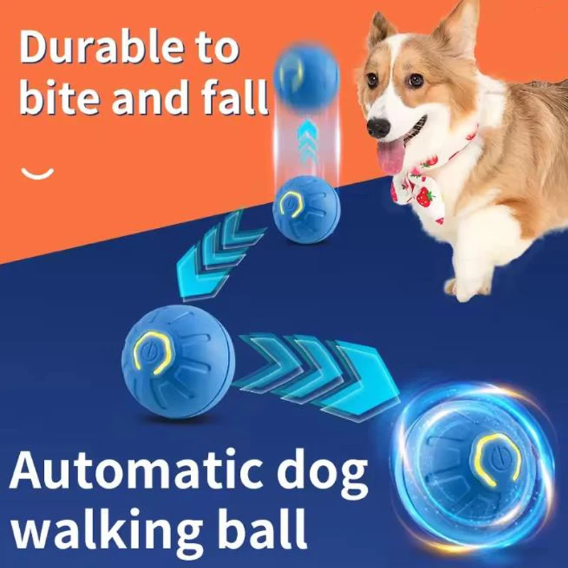 インテリジェントインタラクティブペットおもちゃボール電子自動 - Automatic Moving Dog Ball のレビューと価格