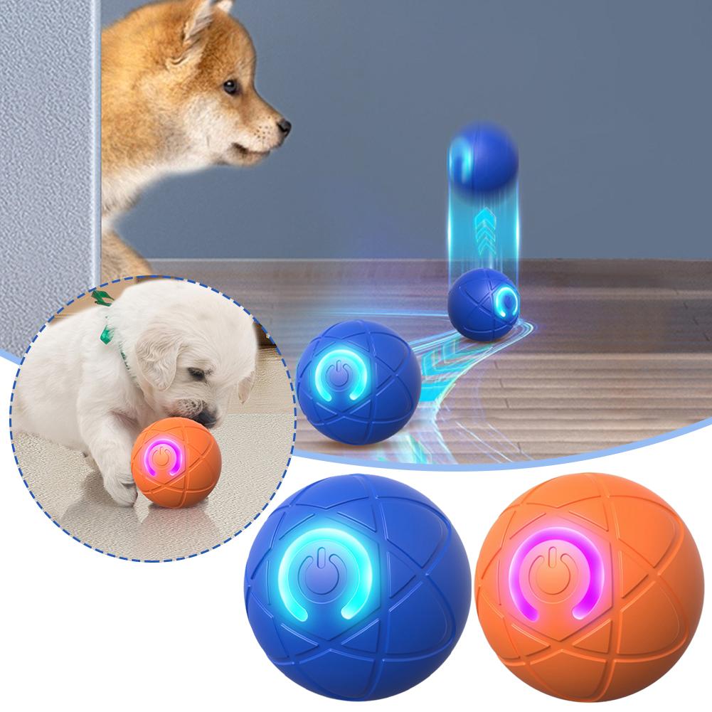 電子インタラクティブペットおもちゃ スマートドッグトイボール - Automatic Moving Dog Ball のレビューと価格