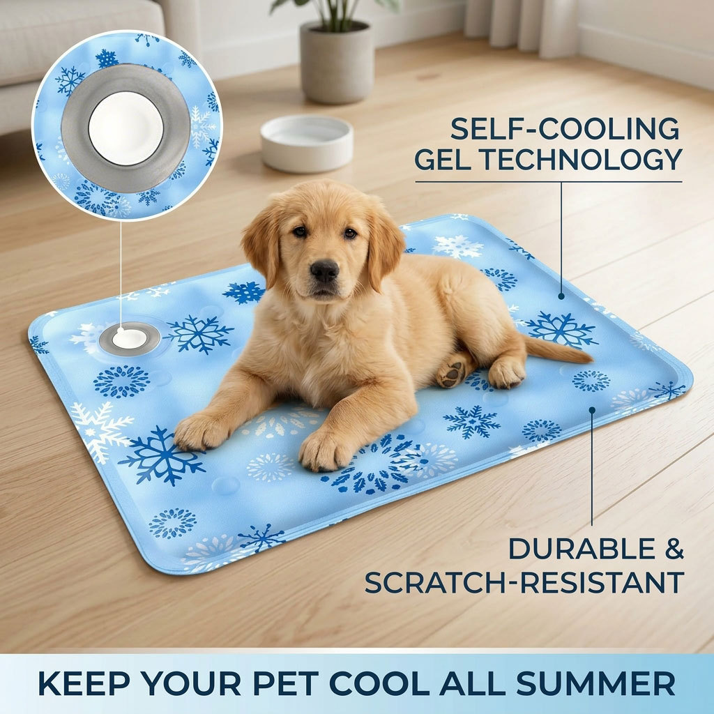 夏用ペットマット、ペットアイスマット、犬用マット、犬用ベッド - Pet Beds のレビューと価格