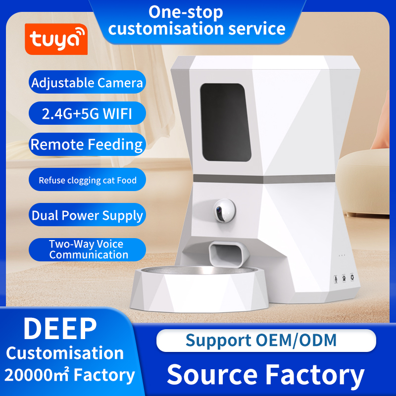 最高品質の4L容量、Tuyaアプリ制御、WIFI対応、時間設 - Pet Feeders のレビューと価格