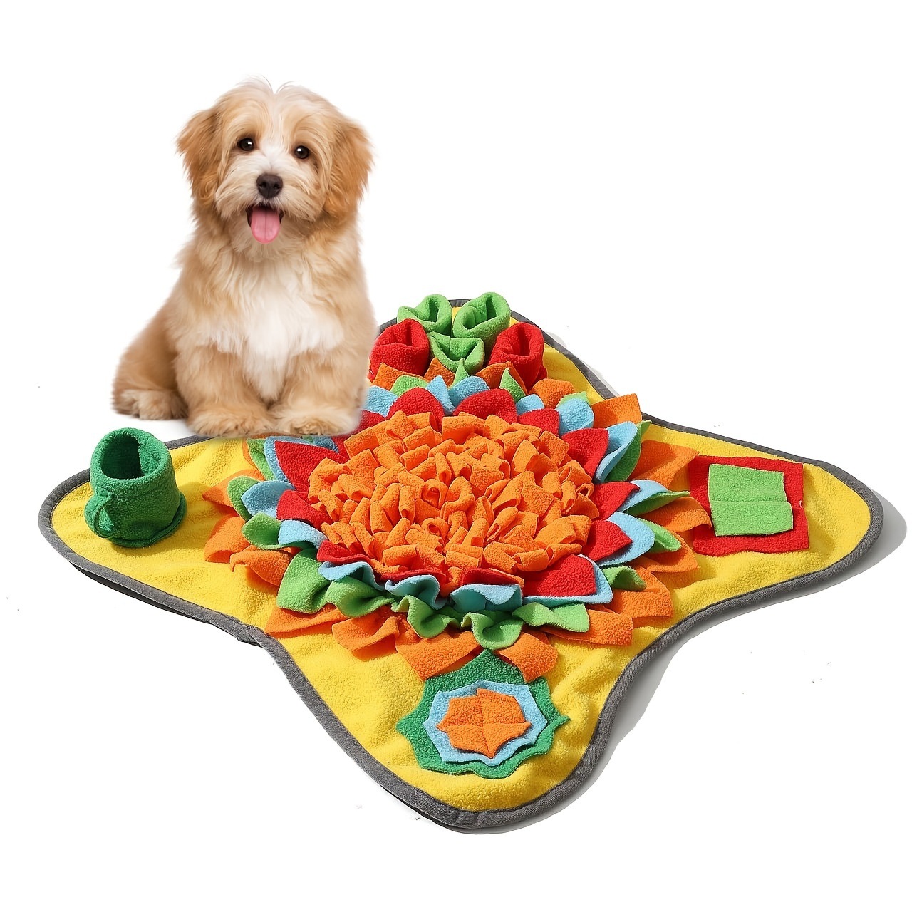 犬用の優れたペットスナッフルマット、退屈のためのインタラクテ - Indestructible Dog Chew Toy のレビューと価格