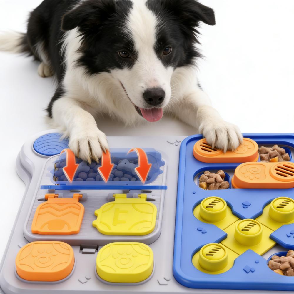 犬用パズルおもちゃ＆ペットフィーダー - IQトレーニング用 - Dog Puzzle Feeder Toy のレビューと価格