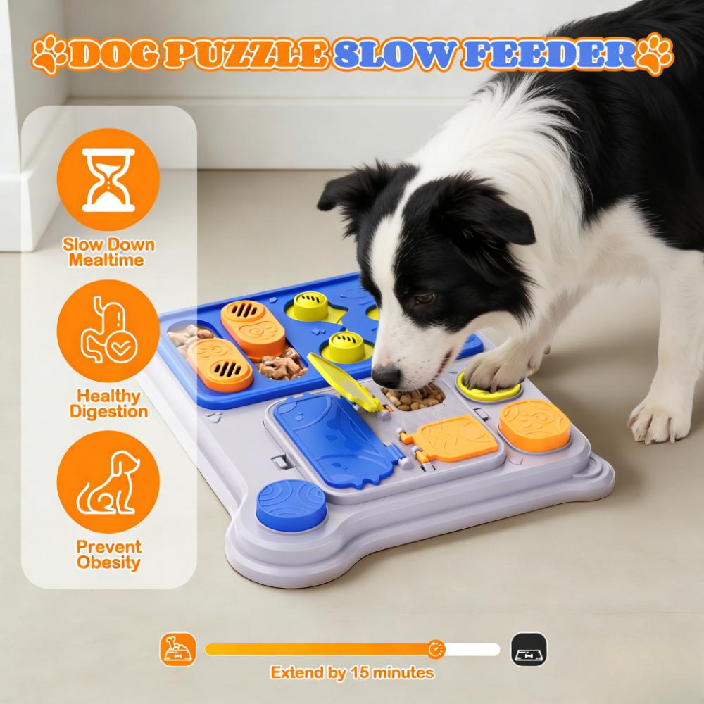 犬用パズルおもちゃ＆ペットフィーダー - IQトレーニング用 - Dog Puzzle Feeder Toy のレビューと価格