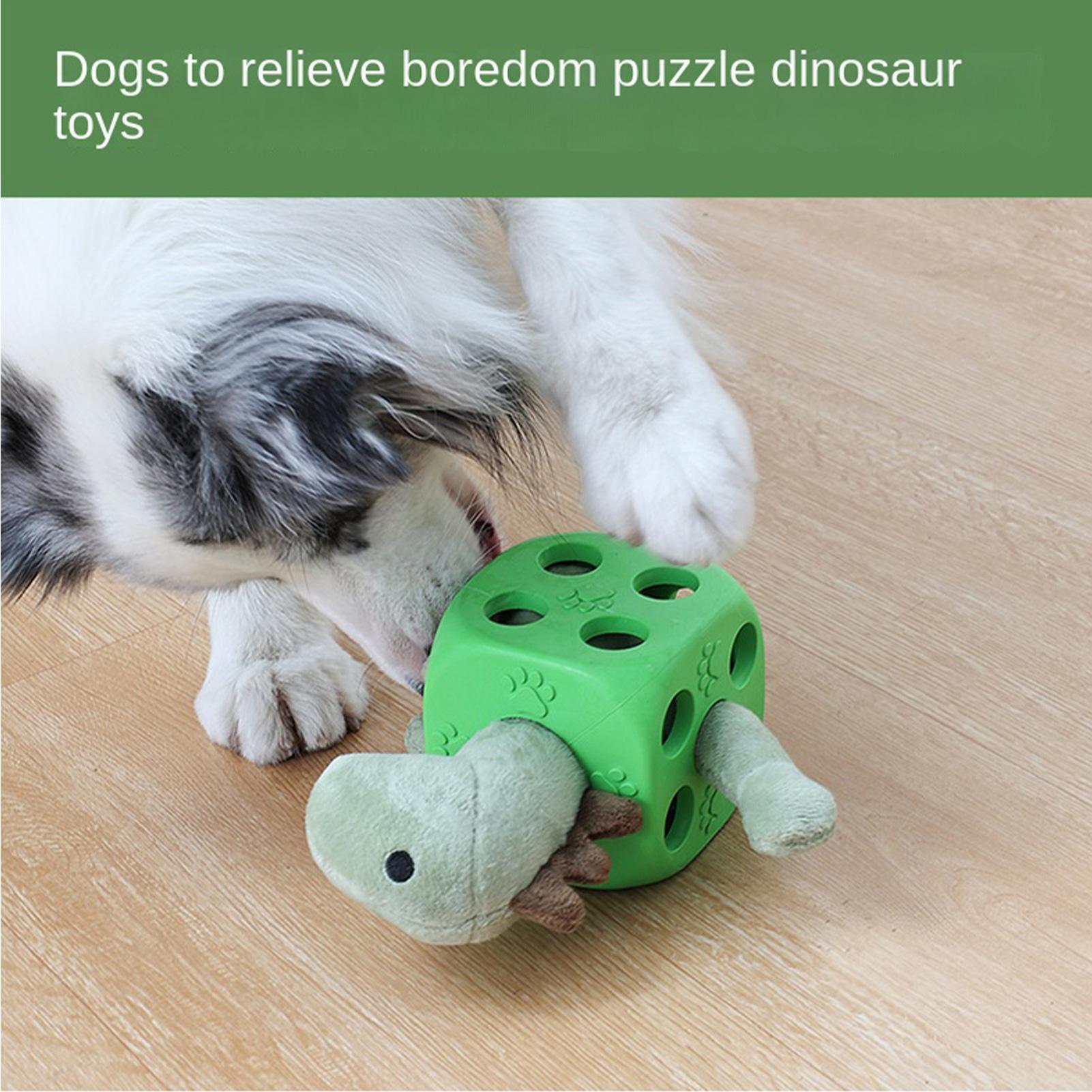 インタラクティブな犬用おもちゃ、知育玩具、鳴き笛付き動物型ガ - Rubber Treat Dispensing Dog Toy のレビューと価格